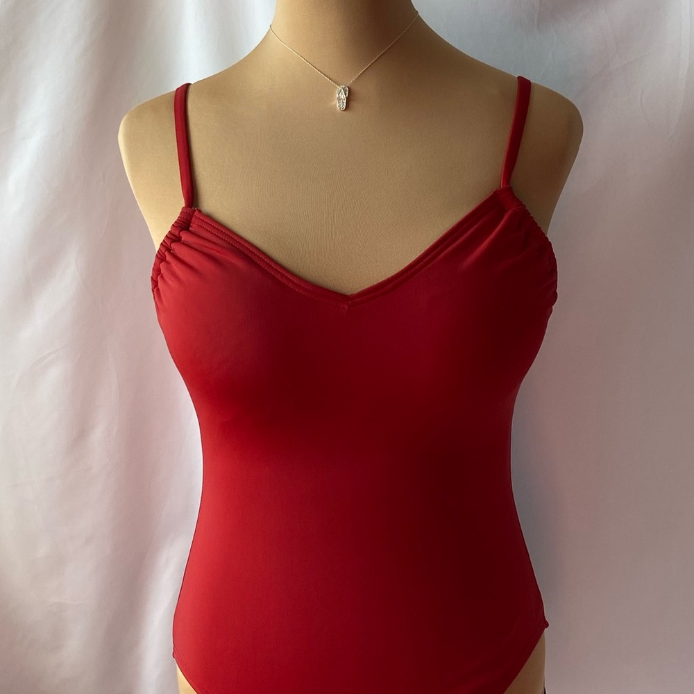 Michael Kors Red Swimsuit One Piece Size 10